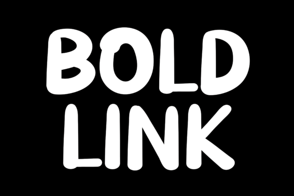 Bold Link: A Font for Editorial Personality and Engagement