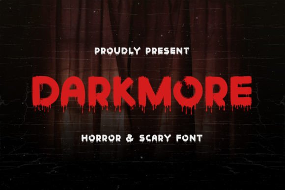 Darkmore: A Display Font for Editorial Atmosphere