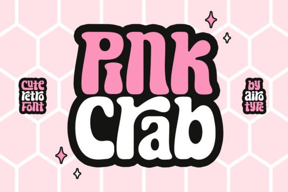 Exploring Pink Crab: A Display Font for Playful Branding