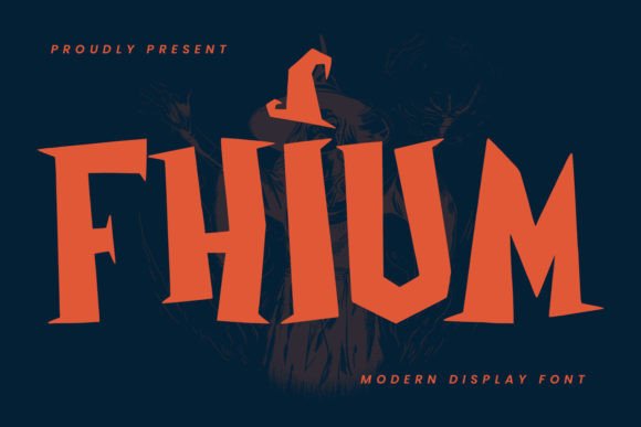 Fhium: A Modern Display Font for Bold Branding