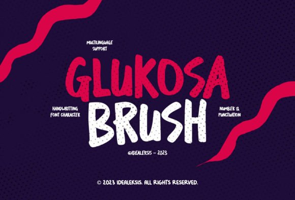How a Handwritten Font Like Glukosa Brush Builds Your Business Brand