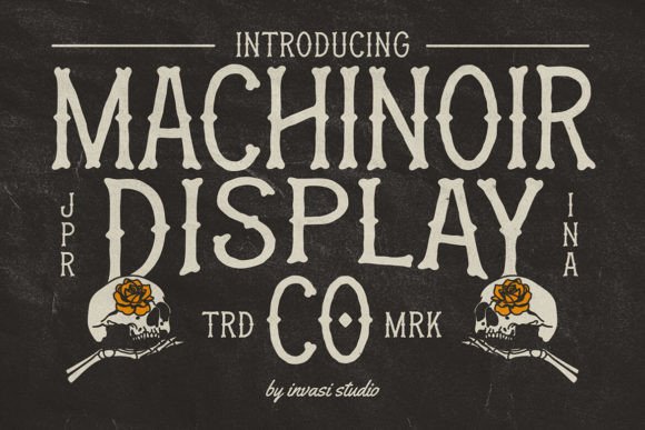 Machinoir: A Display Font for Authentic Editorial Tone