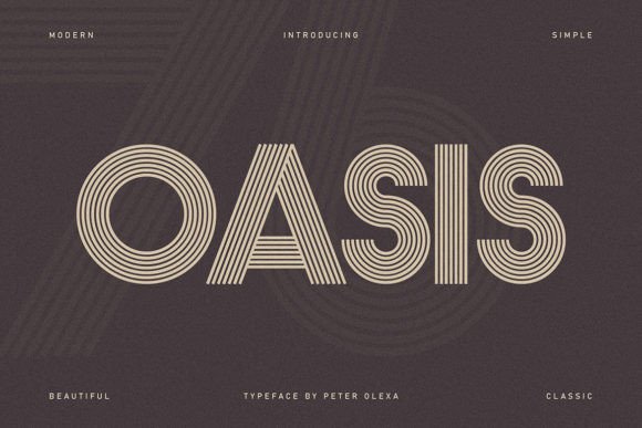 Oasis Font Review: A Designer’s Take on this Retro Display Typeface