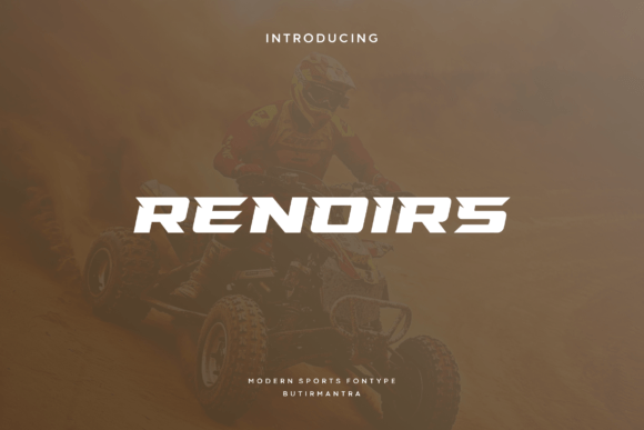 Renoirs: A Modern Display Font for Editorial Impact