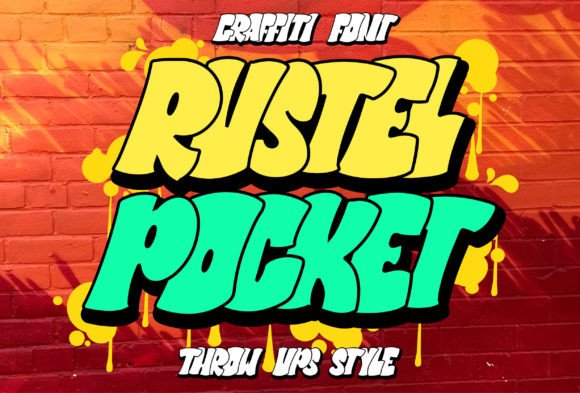 Rustel Pocket: A Bold Display Font for Digital Branding