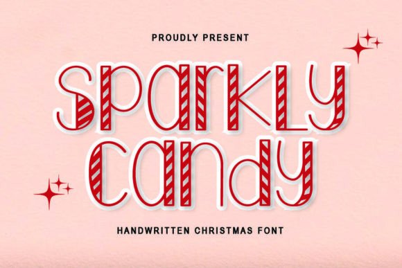 Sparkly Candy Font: A Festive Tool for Small Business Branding