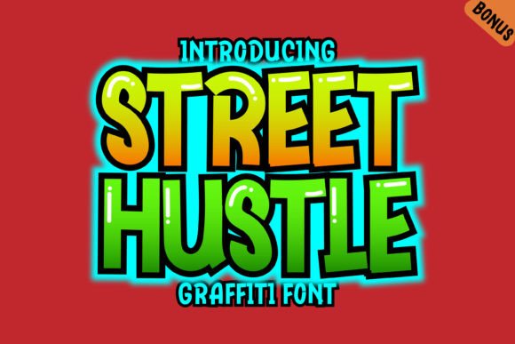 Street Hustle Font: An Edge for Bold Online Brands