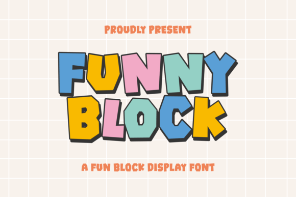 Testing the Playful Charm of Funny Block, a Bold Display Font