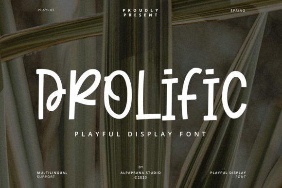 The Prolific Font: A Maker’s Secret for Authentic Product Design