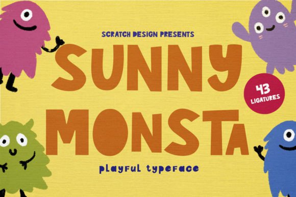 The Sunny Monsta Font: A Playful Asset for Serious Branding