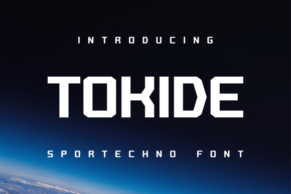 Tokide: A Techno Display Font Built for Modern Web Projects