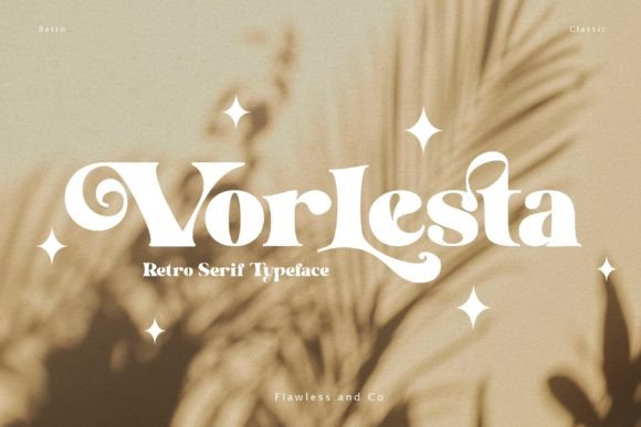 Vorlesta Font: A Modern Retro Typeface for Editorial Design